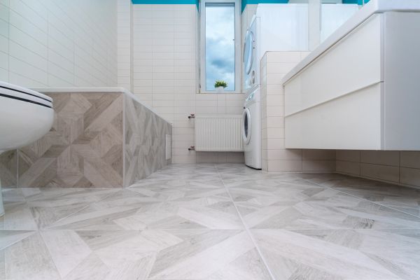 Bathroom Floor Remodeling in Belleville