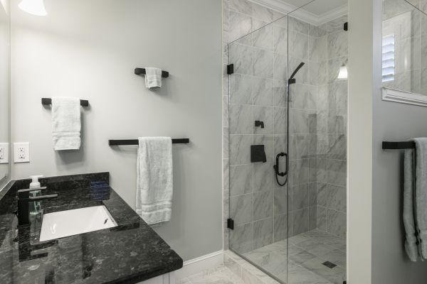 Granite Shower Installation in Belleville